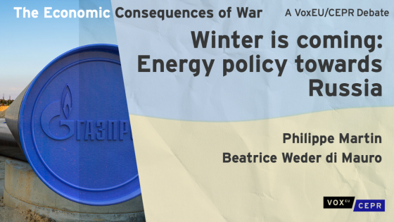 Winter is coming: Energy policy towards Russia